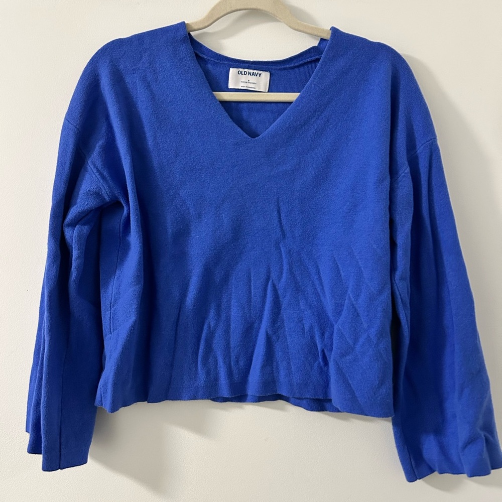 Old Navy Royal Blue Knit Top